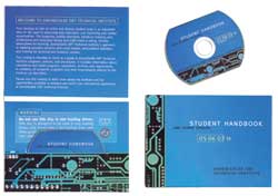 Business Card DVD in custom printed mailer
