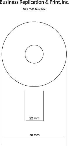 dvd replication manufacturing template