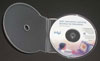cds in plastic c-shell case