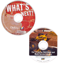 Low cost cd business card and mini cd replication