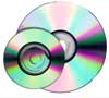 minidisc cd-r, Mini CD-R printing template.