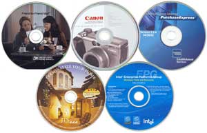 Offset Printed CD Replication