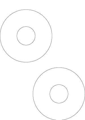 dvd-r paper label printing template